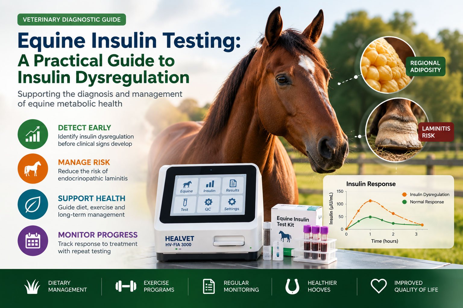 Equine Insulin Testing: A Practical Guide to Insulin Dysregulation