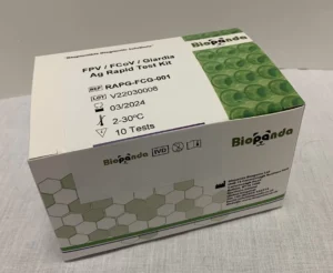FPV/FCoV/Giardia Antigen Rapid Test Kits (10 tests box)- Combo