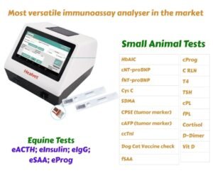 Fluorescence Immunoassay Analyser for Equine and Small Animal