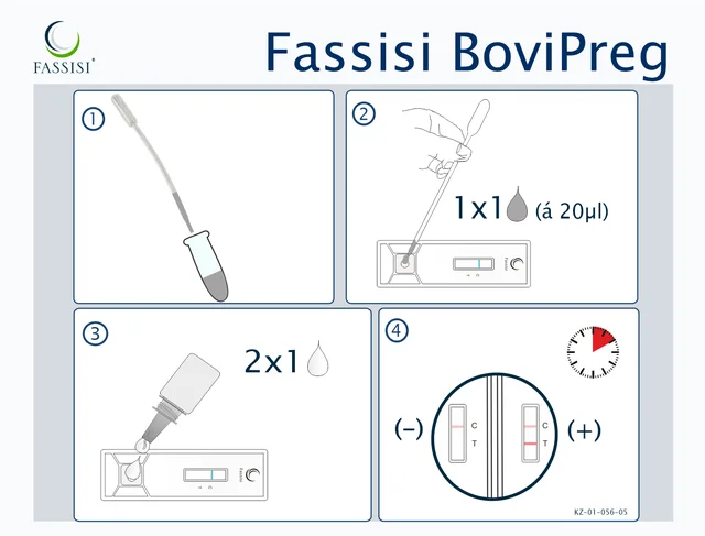 Bovine Pregnancy Rapid Test Kits (10 tests box) - Image 2